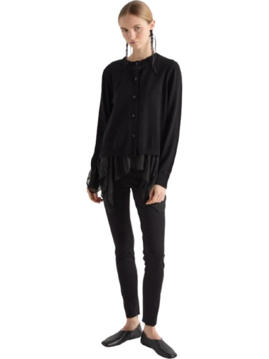 Women's Knitted Cardigan Black