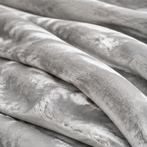 Decotelia Single Blanket 160x240cm Grey Silver