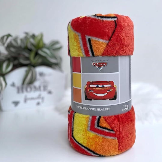 Disney Cars Red Fleece Blanket 150x100cm