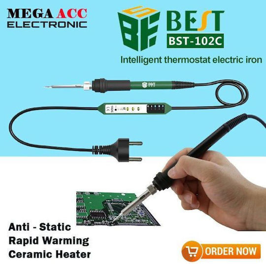 Best BST-102C Soldering Iron Electric 90W with Temperature Setting