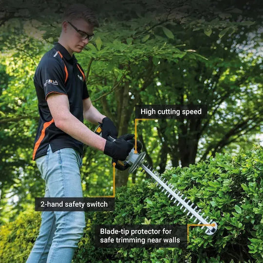 Batavia Maxxpack 18V Solo Battery Hedge Trimmer with 61cm Blade Length