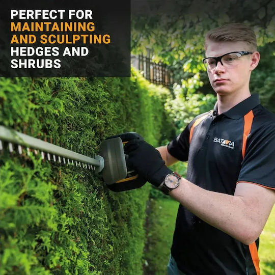 Batavia Maxxpack 18V Solo Battery Hedge Trimmer with 61cm Blade Length
