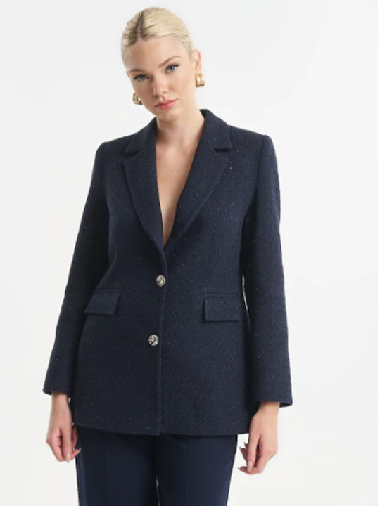 Fibes Damenblazer Blau Fibes Damenblazer Blau