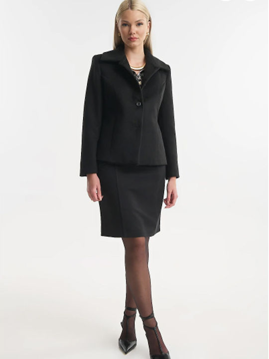 Fibes Damenblazer Schwarz Fibes Damenblazer Schwarz