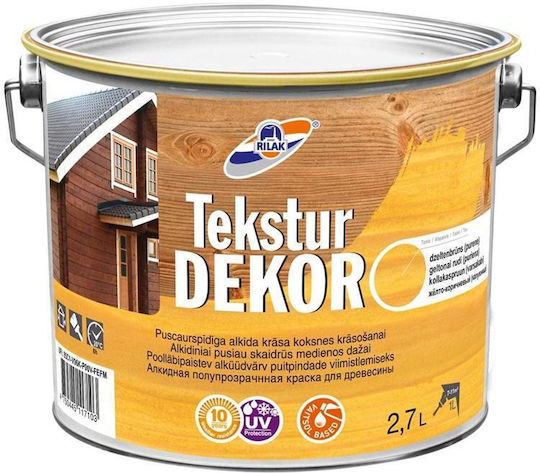 Rilak Pe Bază de Solvent 2,7 l Maro-Gălbui