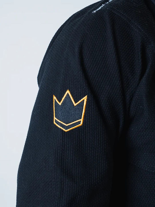 Kingz Men's Brazilian Jiu Jitsu Jacket Black