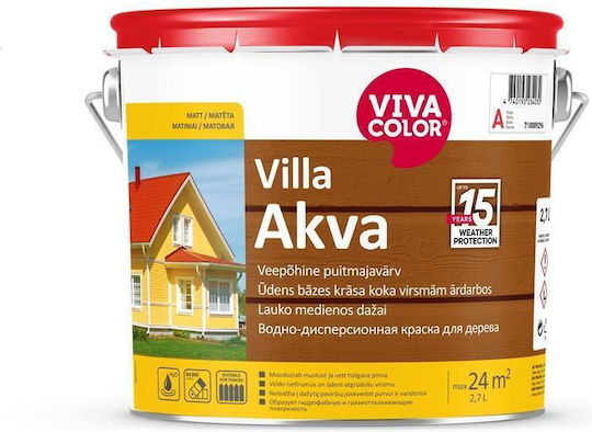 VivaColor Acrylic Plastic Water-Based Paint Villa Akva 2.7 L