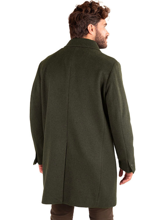 Palton Bărbătesc Verde