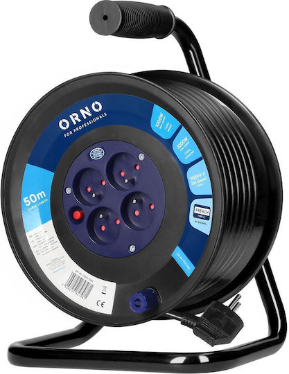 Orno Extension Reel Cord 3 x 1.5mm²/50m
