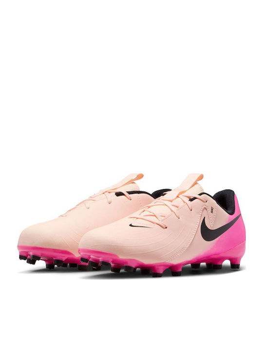 Jr Phantom Gx Ii Academy Fg FG Kinder Fußballschuhe mit Nocken Crimson Tint / Black / Pink Blast