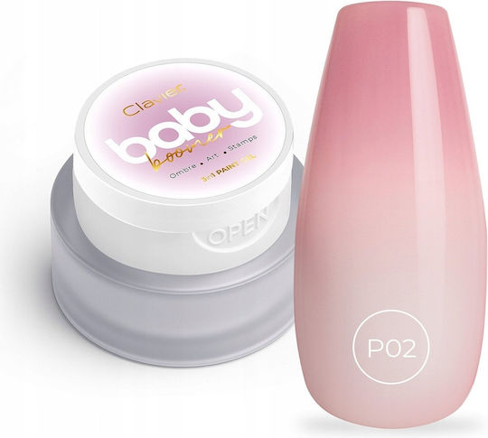 Clavier Gel Falsche Nagelgel 3in1 P02 Barbielle 3gr
