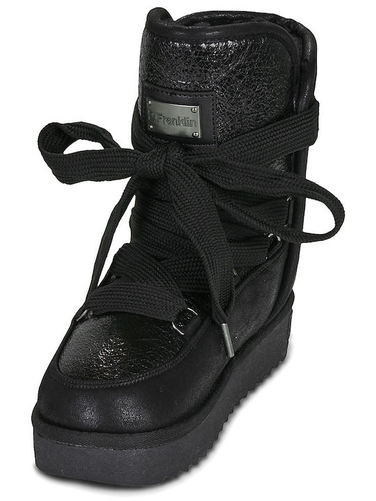 Nordic Damen-Stiefeletten Schwarz