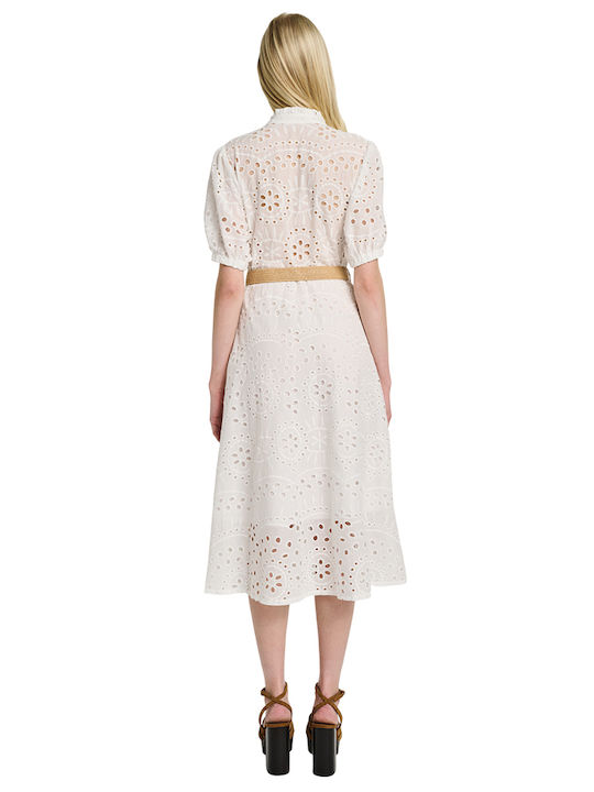 Summer Midi Dress White 67-007.055.N0010