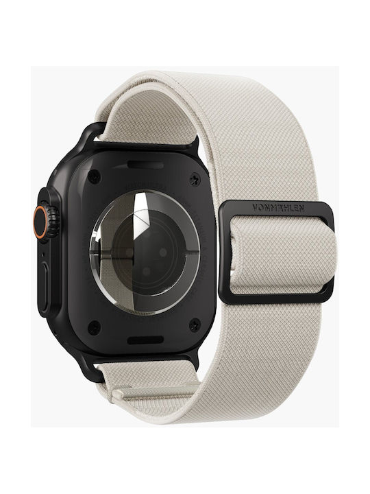 Vonmahlen Classic Nylon Loop 42 44 45 46 49mm One Size Cream Black