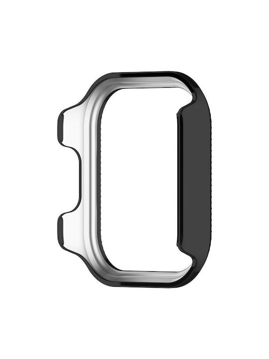 Schutzhülle Redmi Watch 6 Active Diamond Half Coverage Hollow PC Uhr Schwarz