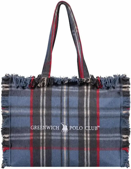 Greenwich Polo Club Essential pentru Fotoliu L130xL170cm Albastru-Roșu Greenwich Polo Club Essential pentru Fotoliu L130xL170cm Albastru-Roșu