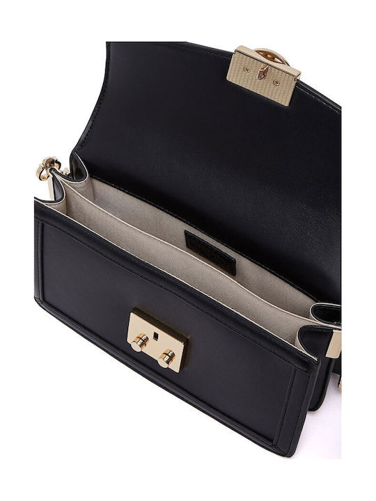 Women's Black Flap Bag