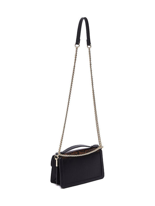 Women's Black Flap Bag