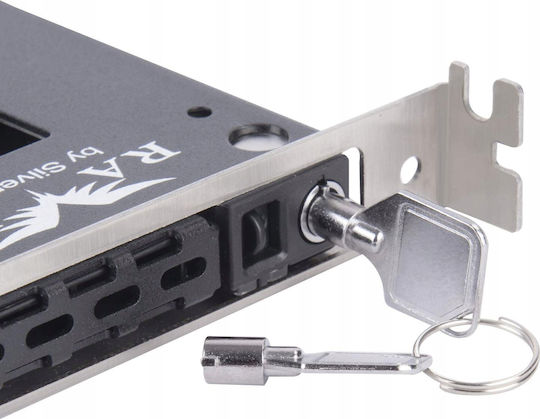 Silverstone 2.5" SAS Hard Drive Enclosure with SATA Connection SST-EXB02 Internal 2.5" Hard Drive Enclosure PCI Slot