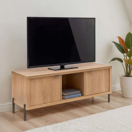 Bodenstehender TV-Schrank Beige 122,5x39,5x49,5 cm