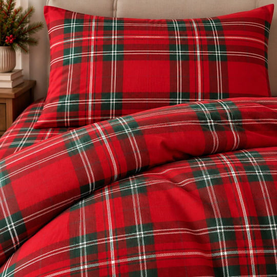 Astron Italy Super-Double Bed Sheet Set 245x260cm Multicolour (4 Pieces)