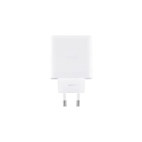 OnePlus Зарядно устройство с USB-A порт и USB-C порт и USB-C кабел 100 W Power Delivery / PPS бял (SUPERVOOC)