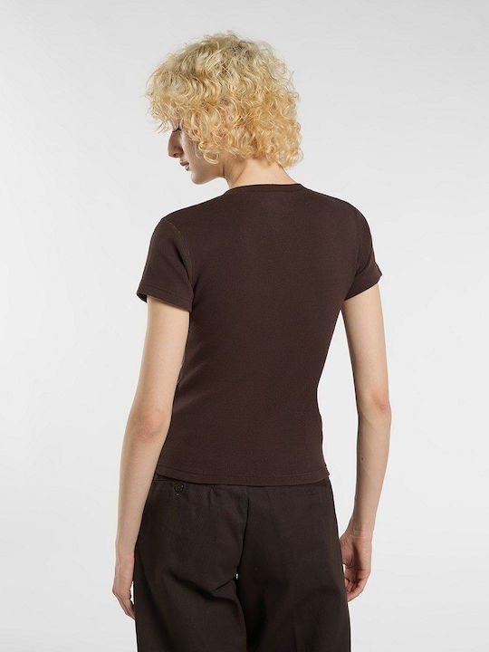 Dickies Gladeville Damen-T-Shirt Braun