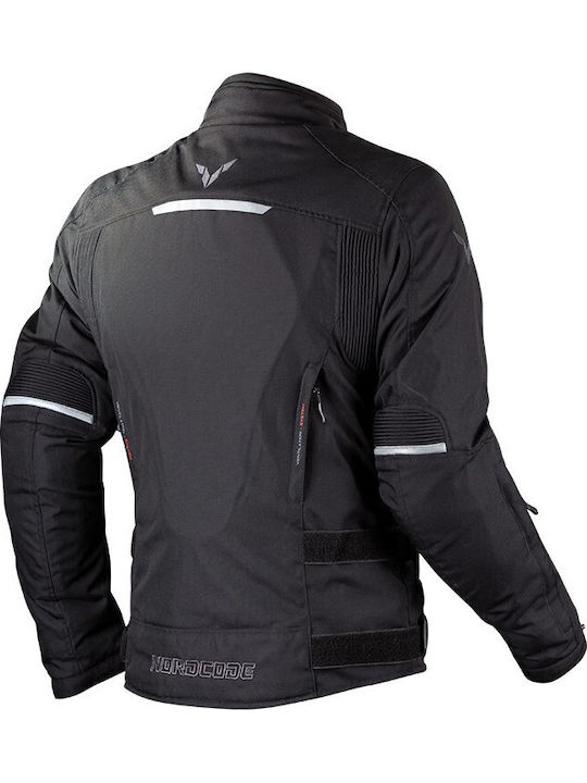 Dias Men's Motorcycle Jacket Cordura 4 Seasons Waterproof Black