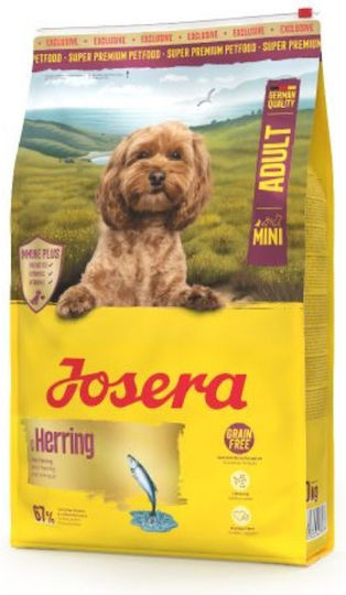 0.9kg Dry Food for Adult Dogs of Small Breeds with Herring