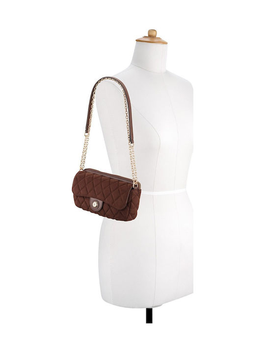 Emelina Women's Flap Bag Tabac Brown