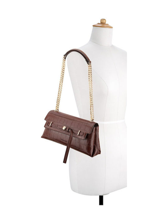 Wilda Women's Flap Bag Tabac Brown