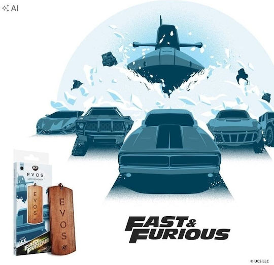 K2 Odorizant Auto Suspendat din Lemn Evos Nitro Ice Fast&furious Ff022