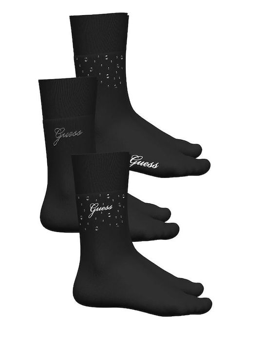 Guess Γυναικείες Κάλτσες Black 3Pack Guess Γυναικείες Κάλτσες Black 3Pack