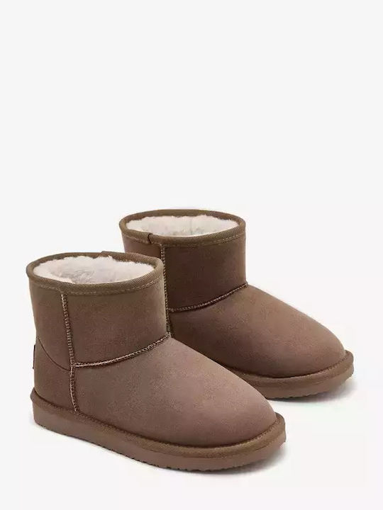 Kids Ankle Boots Taupe