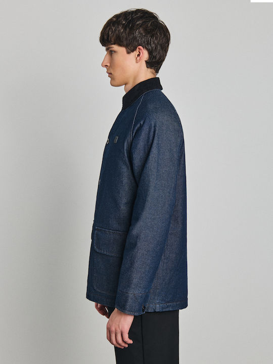 Blaue Jeansjacke