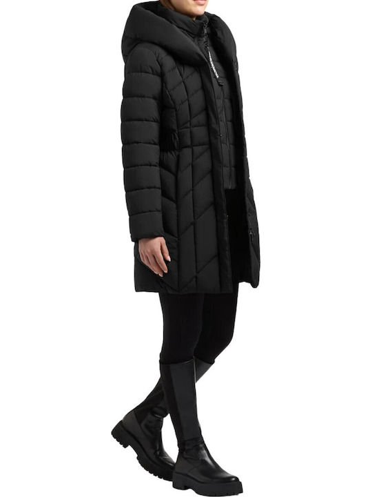 Γυναικείο Μπουφάν για Χειμώνα Black