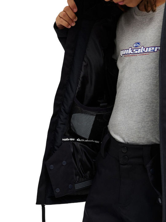 Mission Παιδικό Casual Μπουφάν Κοντό Black