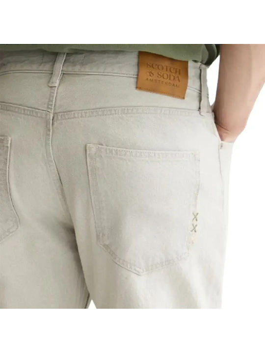 Dean Men's Loose Tapered Fit Jeans Burst Cloud