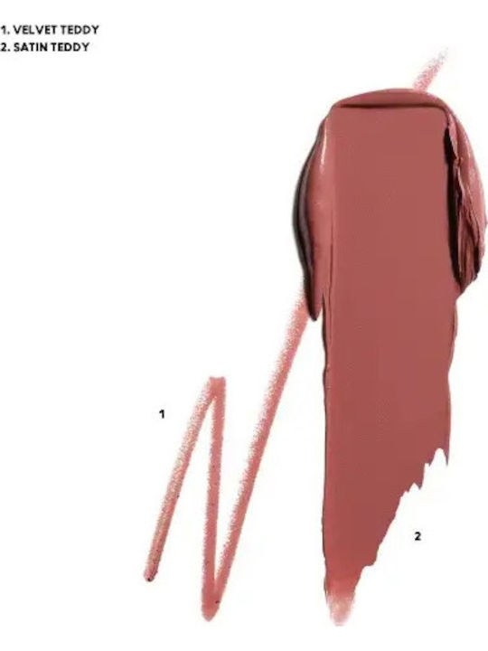M·A·Cximal Комплект за грим за устни Satin Teddy / Velvet Teddy 2 бр