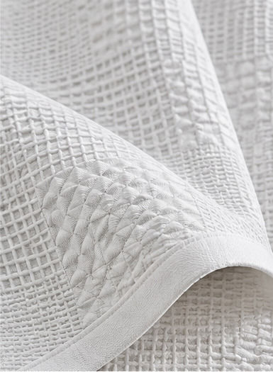 Decotelia Κουβέρτα Πικέ Υπέρδιπλη 240x260εκ. White