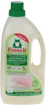 Frosch Течен Перилен Препарат за Деликатни Дрехи 1.5 л (40 Дози)