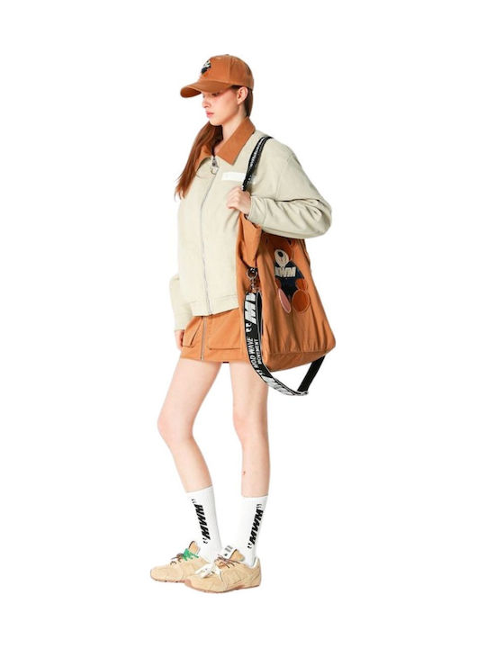 Fabric Women's Tote Bag Camel