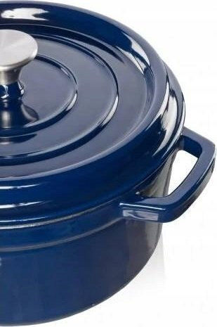 Round Cast Iron Dutch Oven 17x17cm 4.7lt