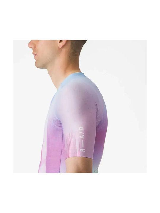 Castelli Herren-Kurzarm-Fahrradtrikot Mehrfarbig