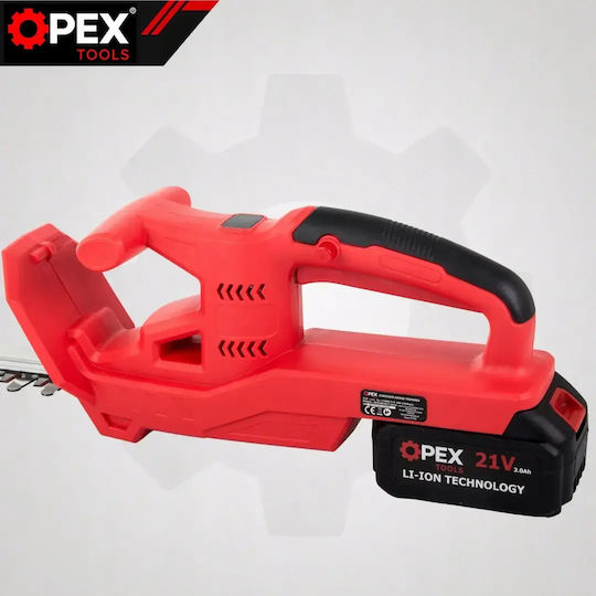 OPX28028 21V Battery Hedge Trimmer 2x3Ah with 53cm Blade Length