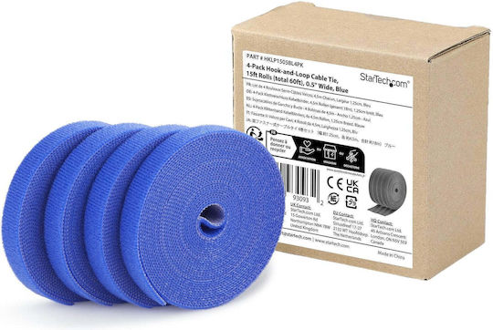 StarTech Μαύρο HKLP1505BL4PK 4τμχ