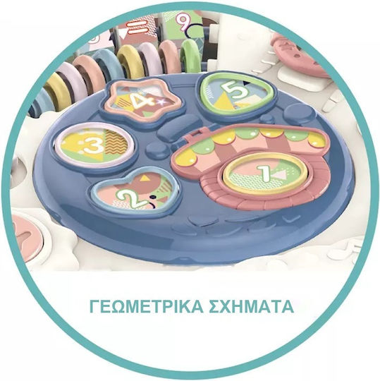 Маса за занимания с музика, светлини и звуци за 6+ месеца