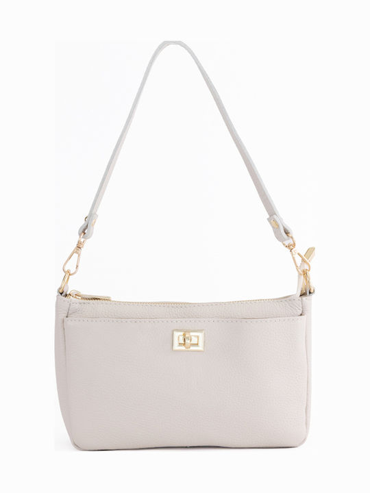Black Leather Women's Shoulder Bag