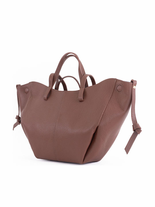Set Leather Women's Black Tote Bag
