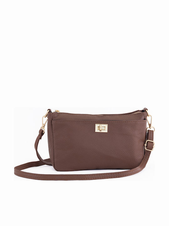 Black Leather Women's Shoulder Bag